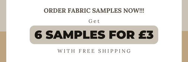 ORDER FABRIC SAMPLES NOW!! Get 6 SAMPLES FOR 3 WITH FREE SHIPPING 